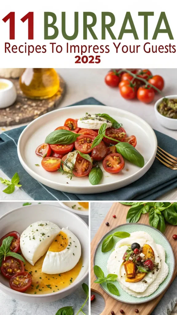 11 Burrata Recipes That Turn Simple Ingredients into Culinary Magic