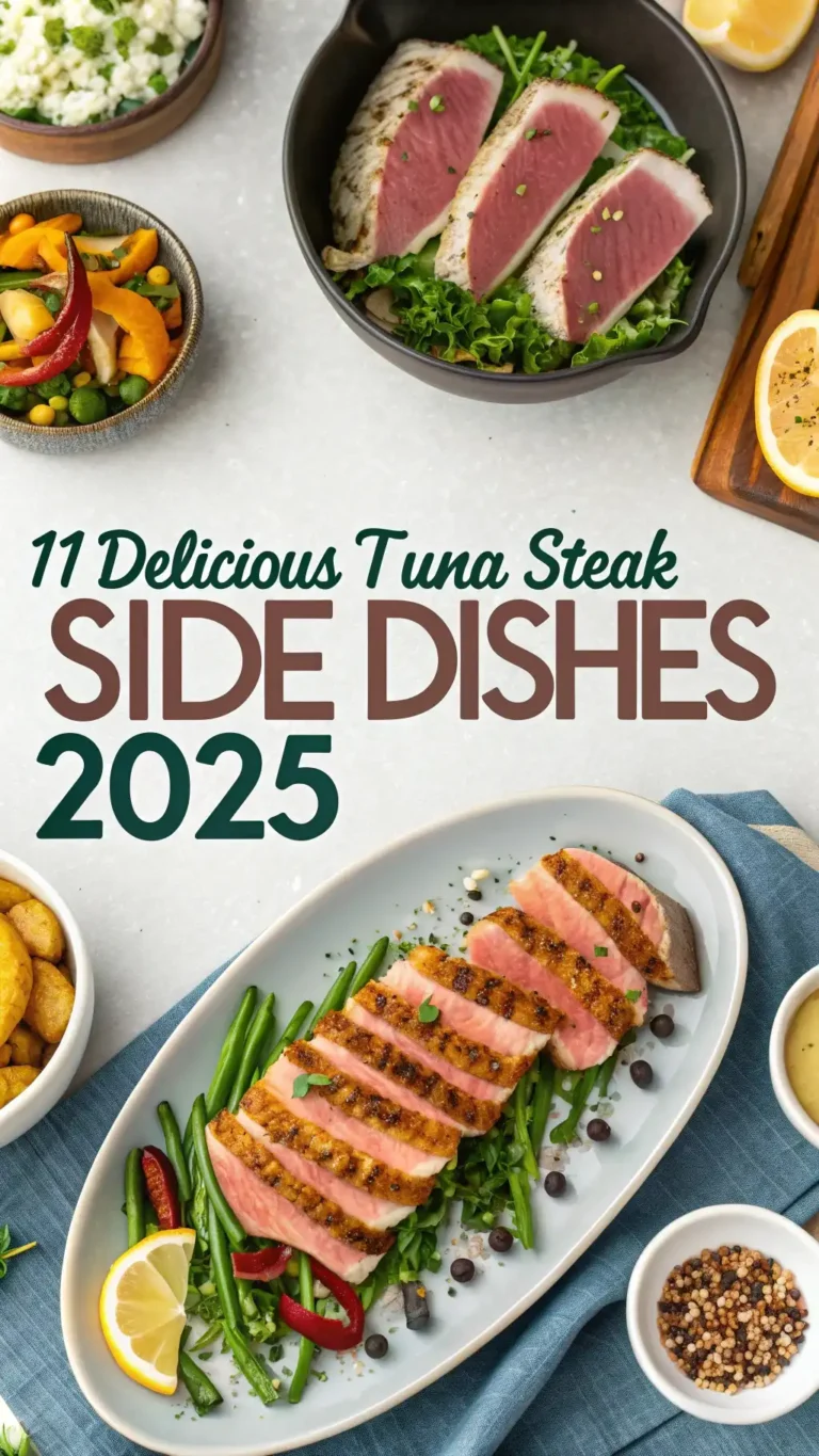 11 Delicious Tuna Steak Side Dishes to Elevate Your Meal