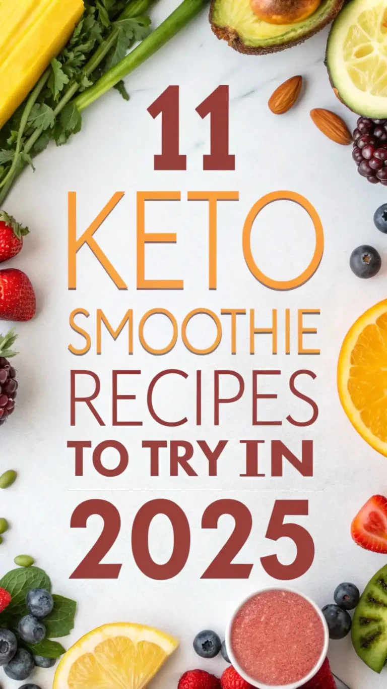 11 Keto Smoothie Recipes to Try in 2025