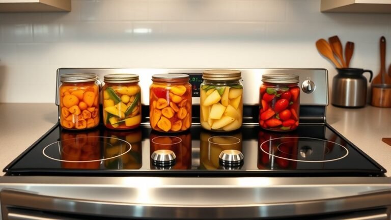 top electric canning ranges