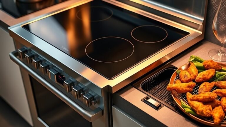 top electric fridge oven combos