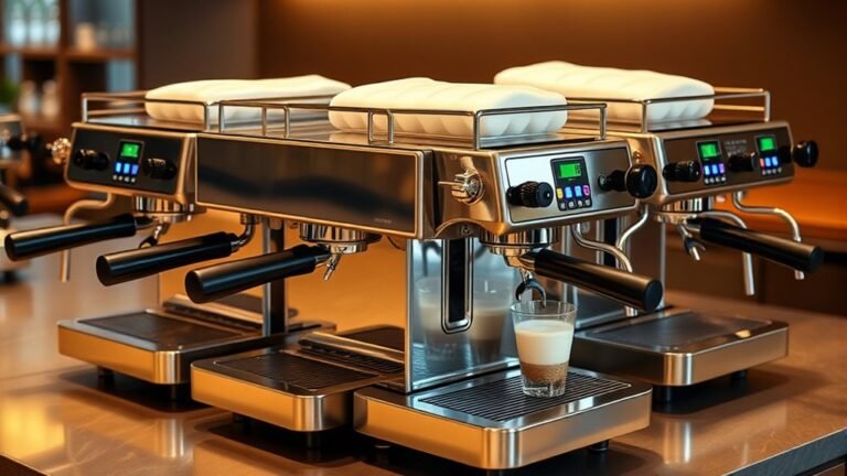 top espresso machine with frothing