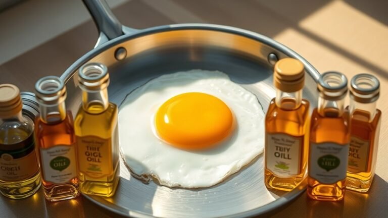 top oils for perfect eggs