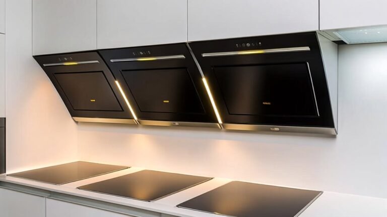 compact stylish range hoods