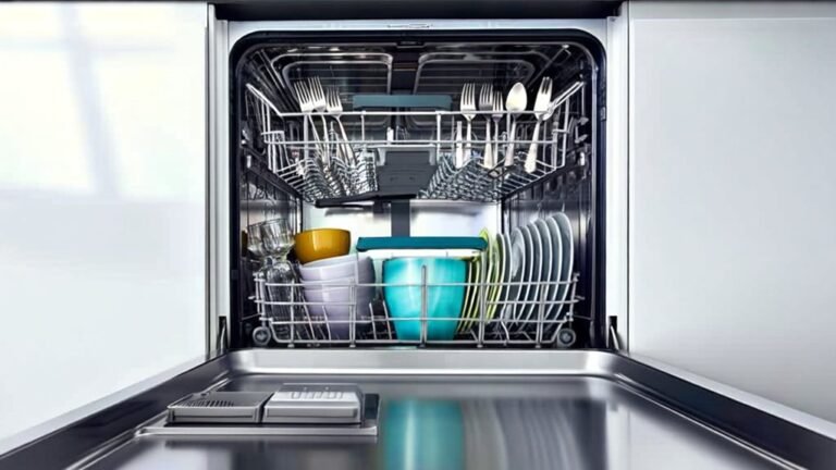 dishwashers with utensil racks