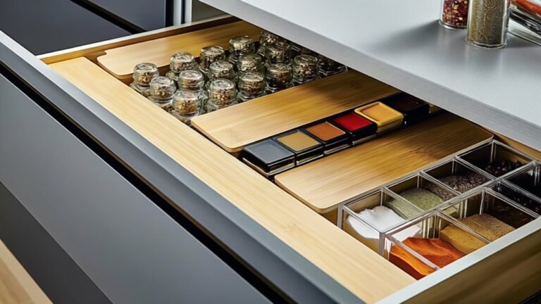 drawer spice rack solutions