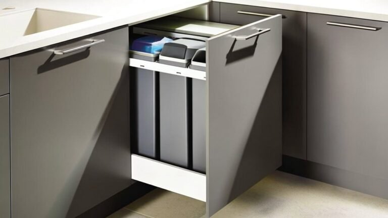 hidden trash can solutions