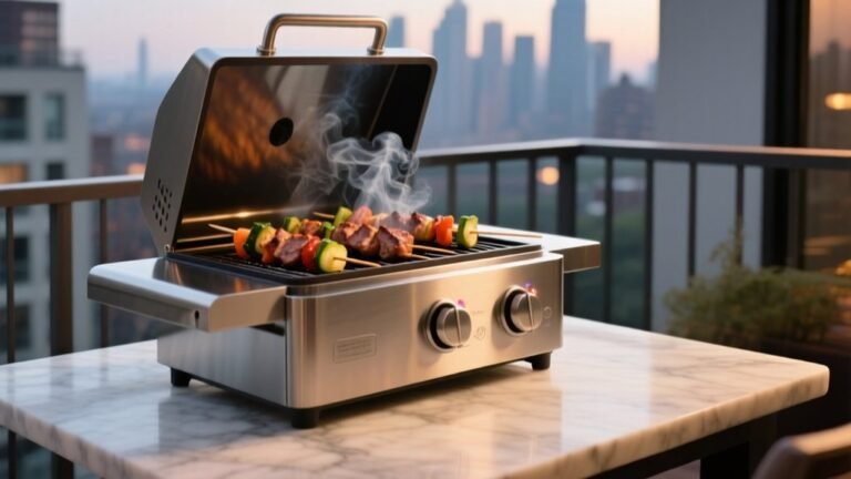 indoor apartment grill options