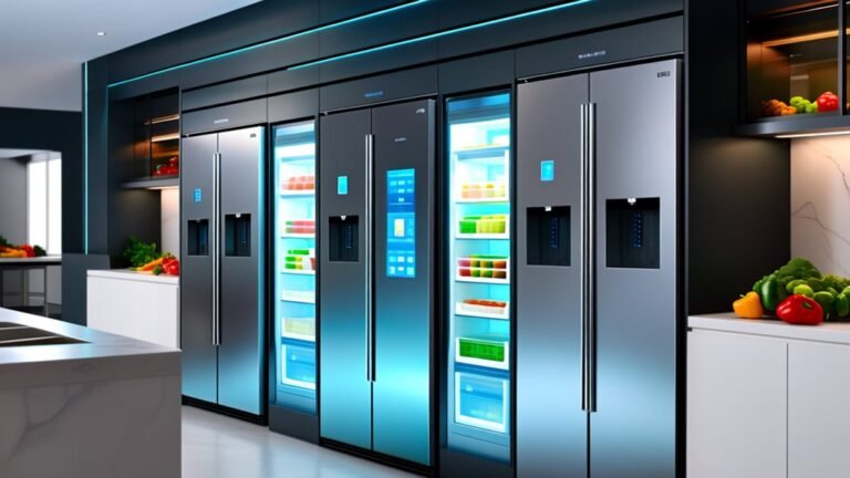 large smart stylish refrigerators