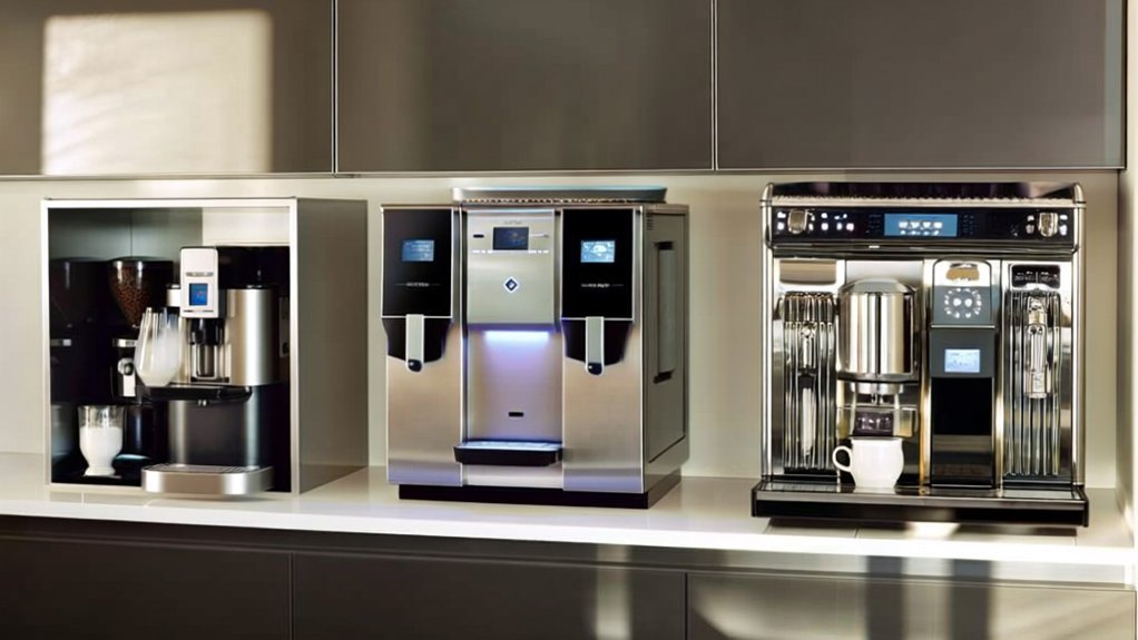 luxury built in coffee systems