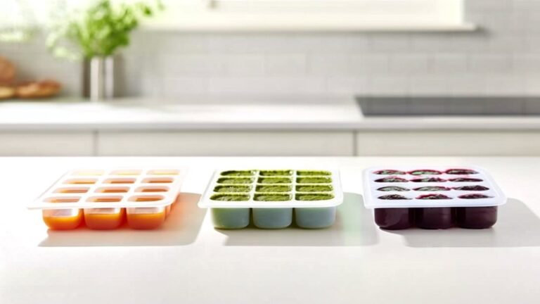 silicone sauce freezing trays