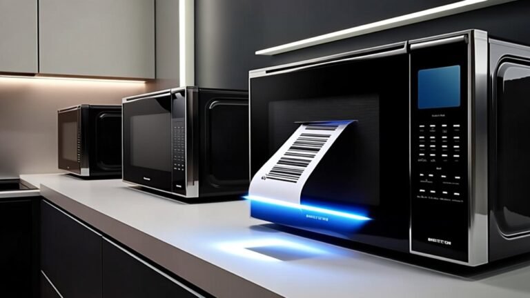 smart microwaves with barcode scanning