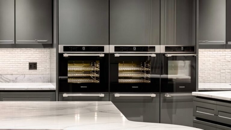 stylish modern wall ovens