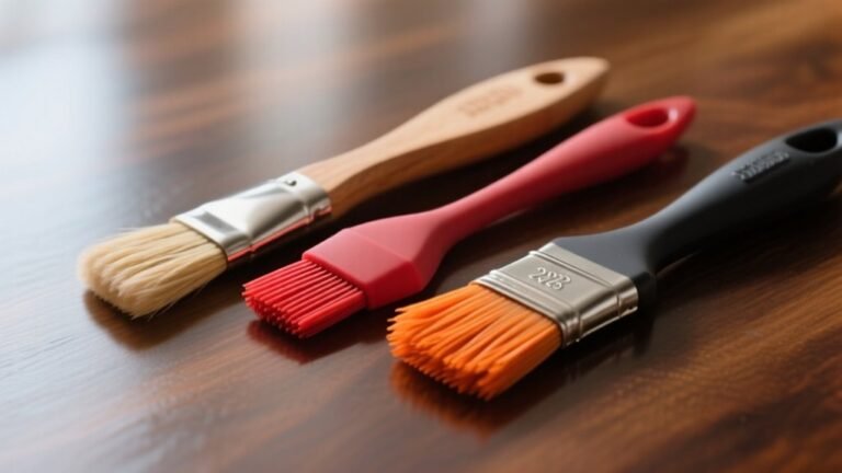 top butter and glaze brushes