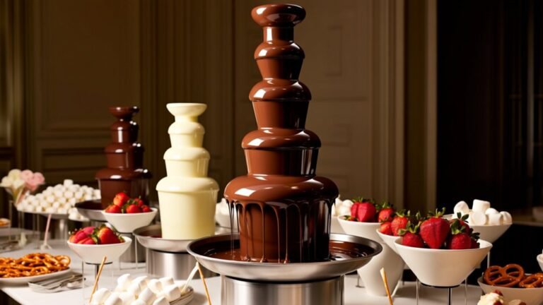 top chocolate fountain selections