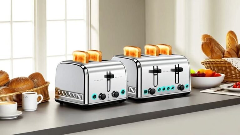 top four slice toasters