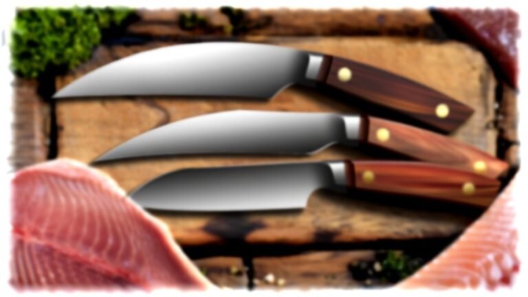 top meat fish knives