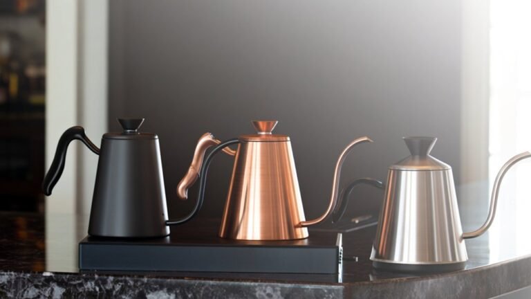 top pour over kettles