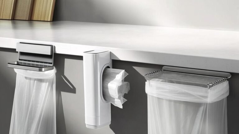 top trash bag holders