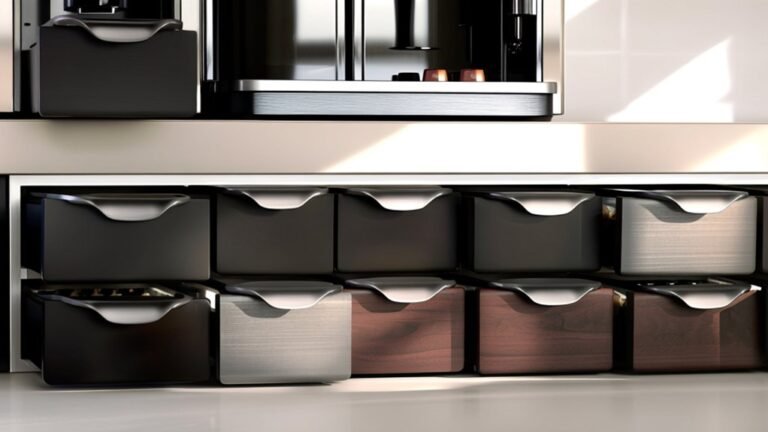 coffee pod storage options