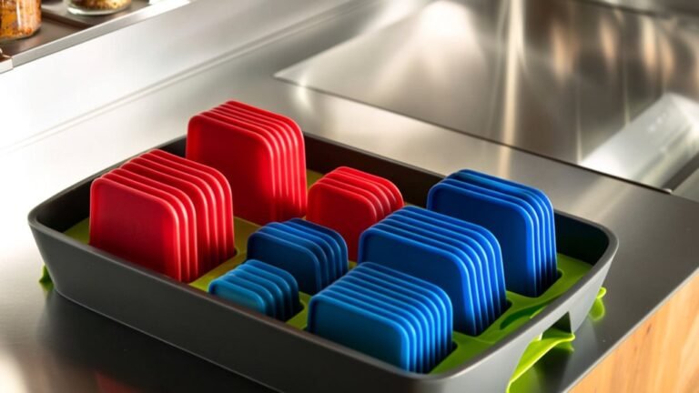 food container lid organizers