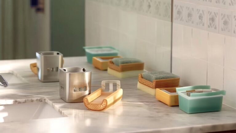 sponge caddy sink organization