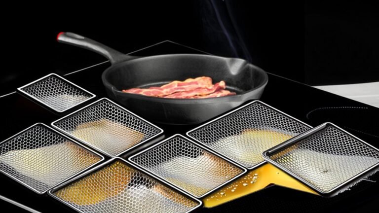top frying bacon splatter screens