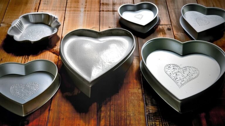 top romantic heart cake pans