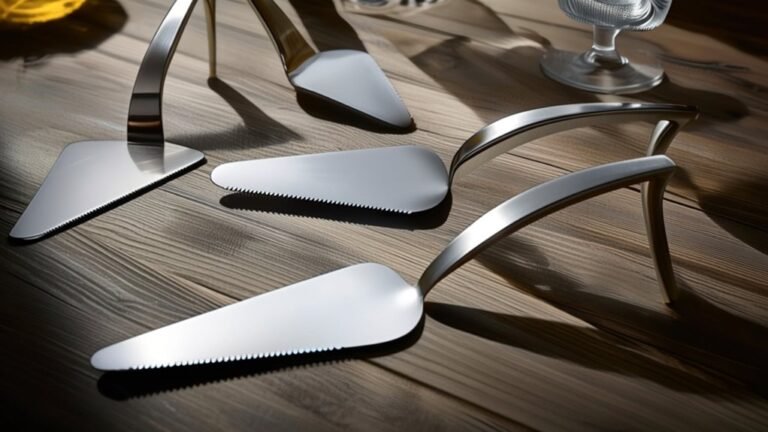 top serrated pie servers