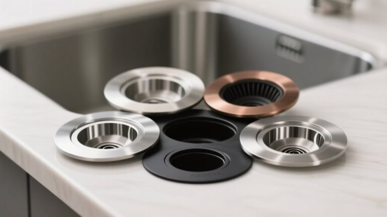 top sink flange options