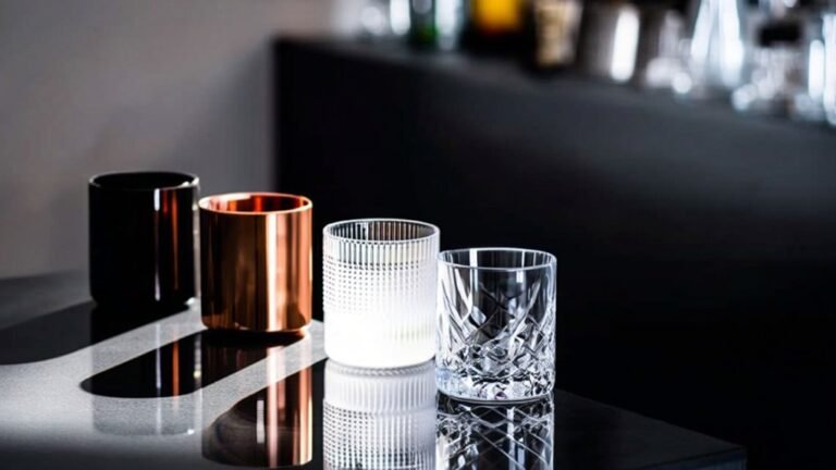 top stirrer cocktail glasses