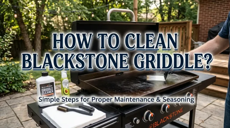 How to Clean Blackstone Griddle? Step by Step Guide