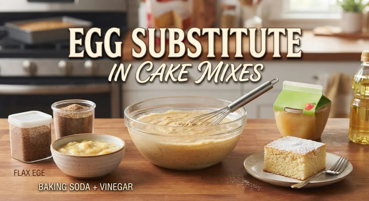 Egg Substitute in Cake Mixes: A Complete How-To Guide