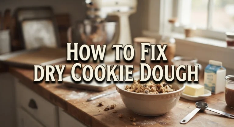 How to Fix Dry Cookie Dough: Troubleshooting Guide