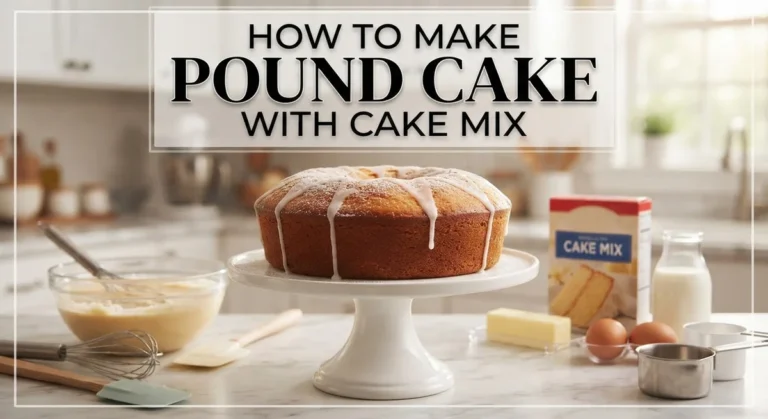 How to Make Pound Cake with Cake Mix: Step-by-Step Guide