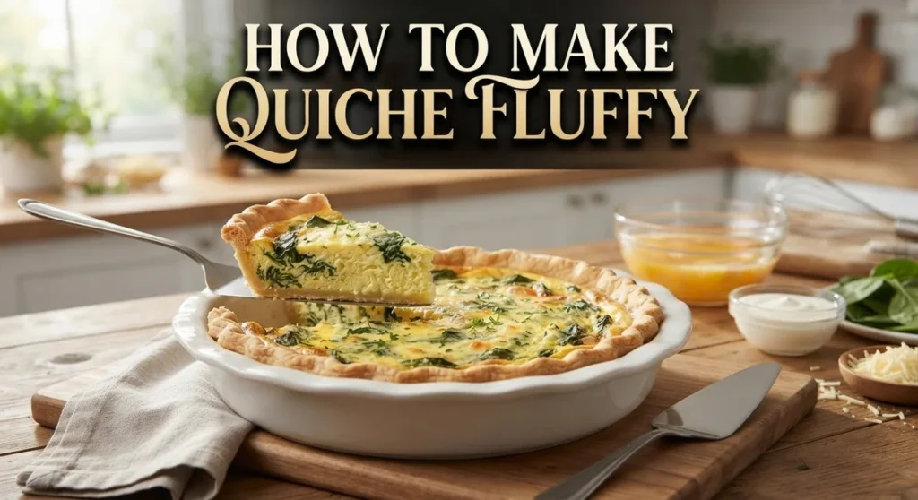 How to Make Quiche Fluffy: Guide to Light, Custardy Perfection