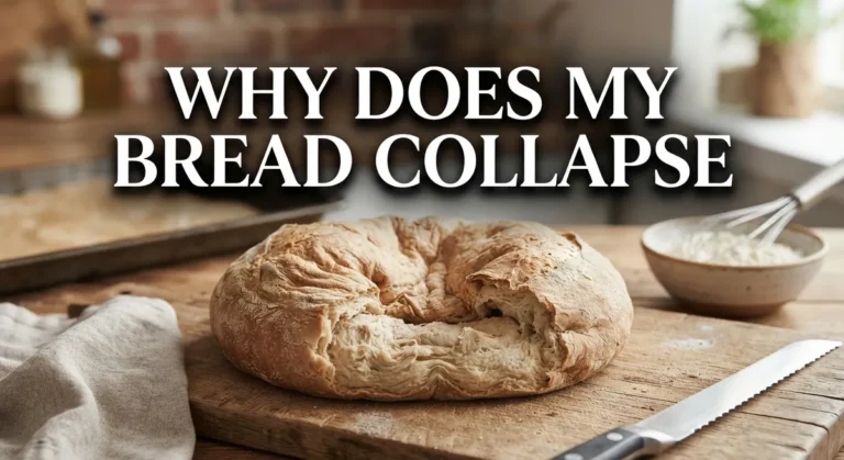 Why Does My Bread Collapse? Causes, Fixes, & Prevention Tips