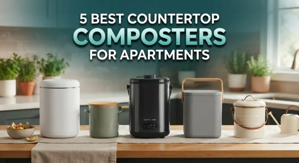 5 Best Countertop Composters for Apartments: Top-Rated