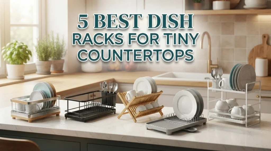 5 Best Dish Racks for Tiny Countertops: Space-Saving Solutions 16 5 Best Dish Racks for Tiny Countertops: Space-Saving Solutions