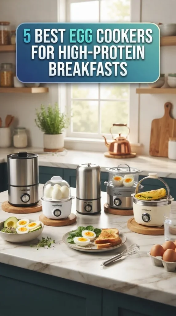 5 Best Egg Cookers for High-Protein Breakfasts