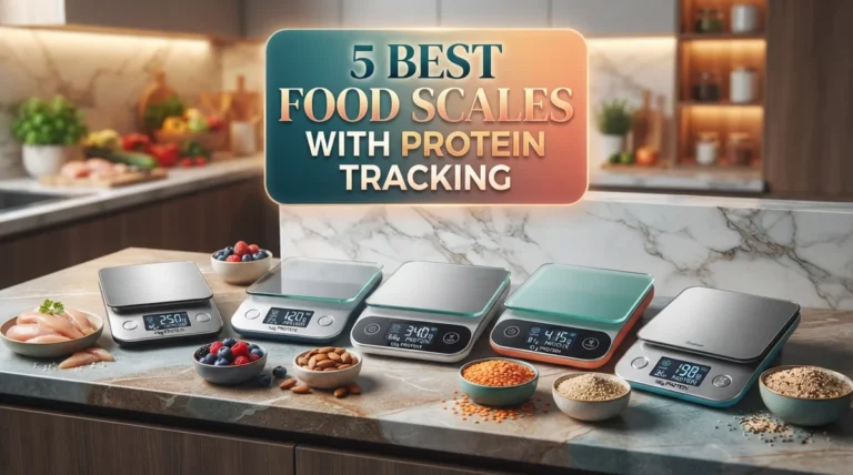 5 Best Food Scales With Protein Tracking for Accurate Macro Monitoring