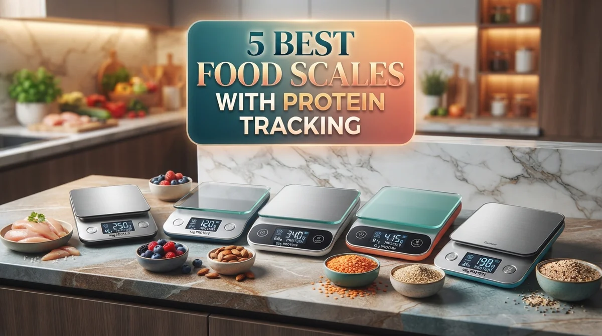 5 Best Food Scales With Protein Tracking for Accurate Macro Monitoring
