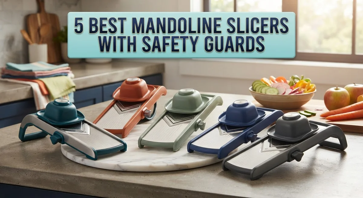 5 Best Mandoline Slicers With Safety Guards for Every Kitchen