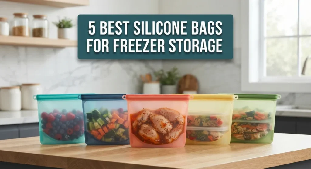 5 Best Silicone Bags for Freezer Storage: Durable, Reusable & Leakproof
