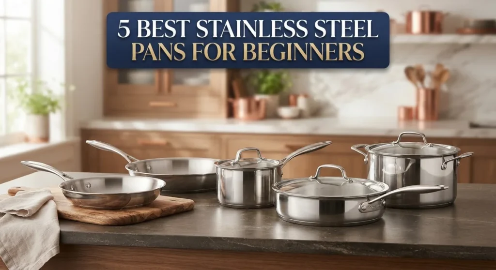 5 Best Stainless Steel Pans for Beginners: Top Picks for Home Cooks 33 5 Best Stainless Steel Pans for Beginners: Top Picks for Home Cooks
