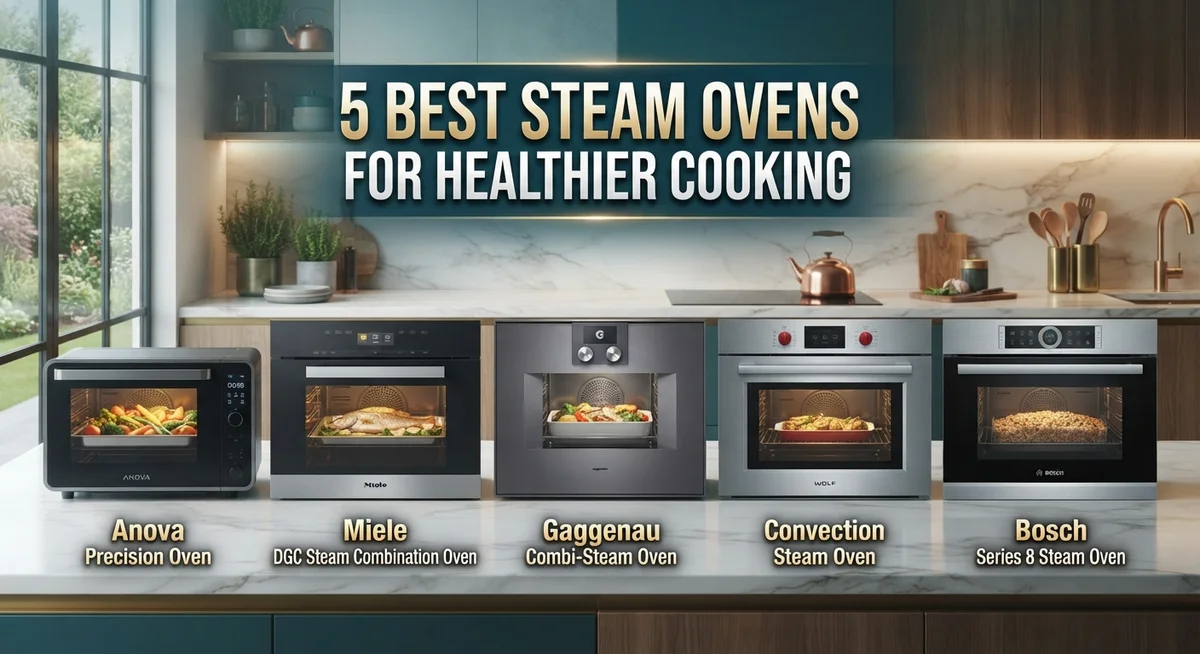 5 Best Steam Ovens for Healthier Cooking in 2026