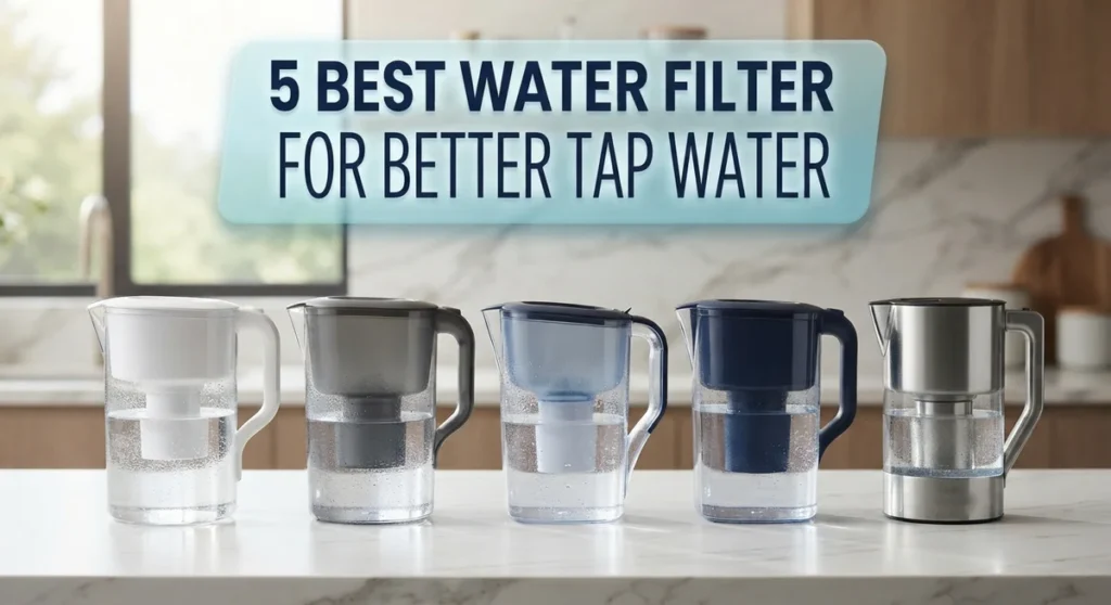5 Best Water Filter Pitchers for Better Tap Water in 2026 25 5 Best Water Filter Pitchers for Better Tap Water in 2026