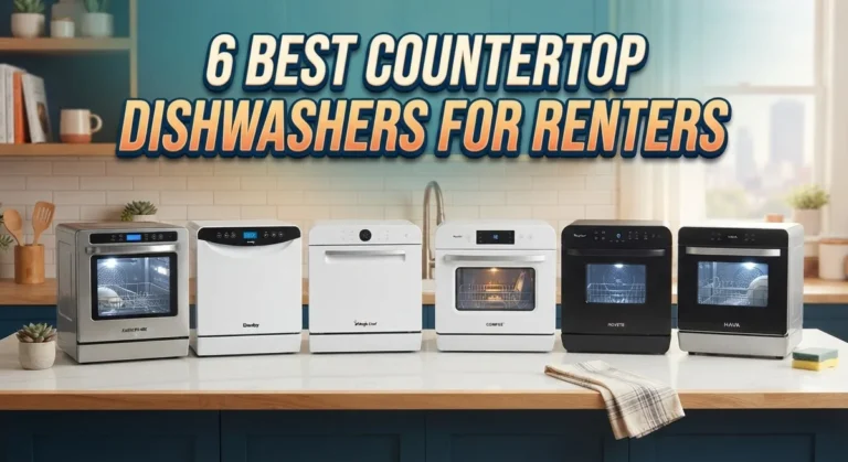 6 Best Countertop Dishwashers for Renters: Portable & Efficient