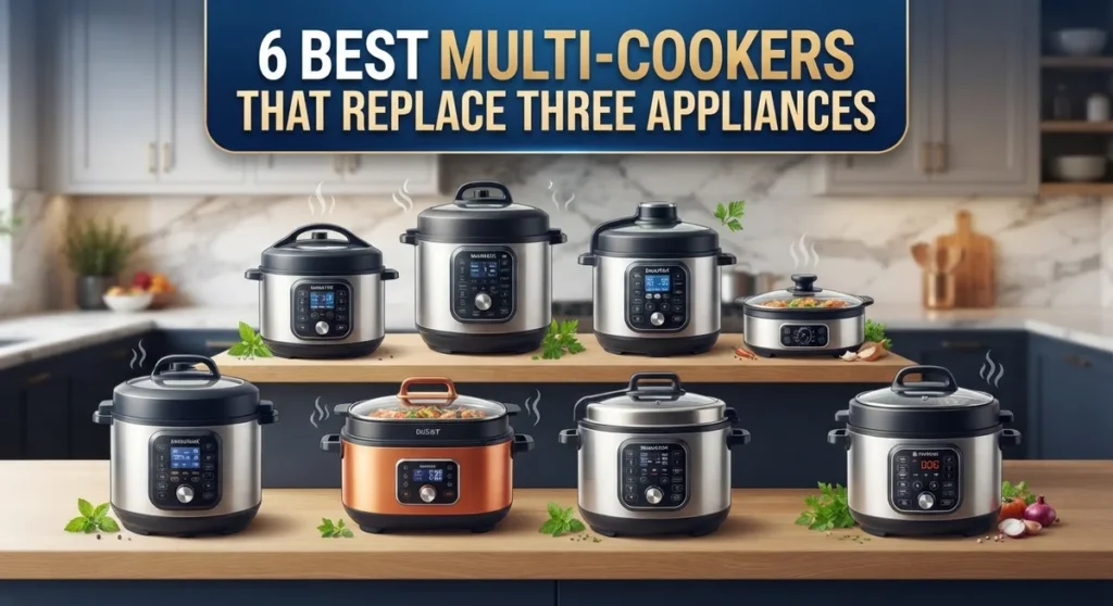 6 Best Multi-Cookers That Replace Three Appliances