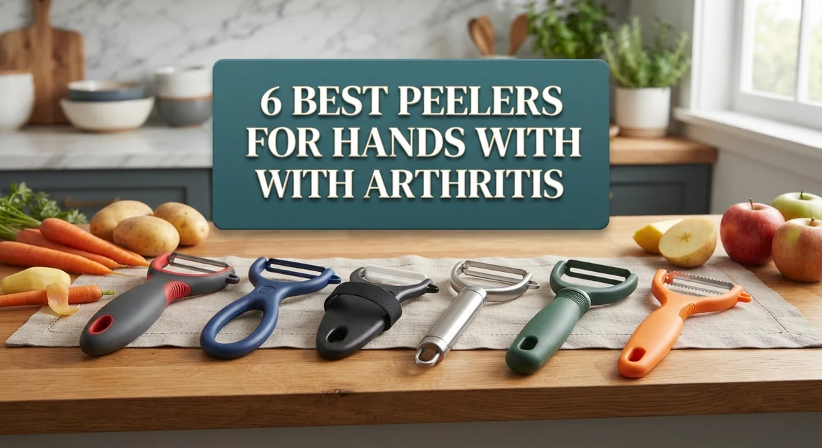 6 Best Peelers for Hands With Arthritis: Top Ergonomic Options